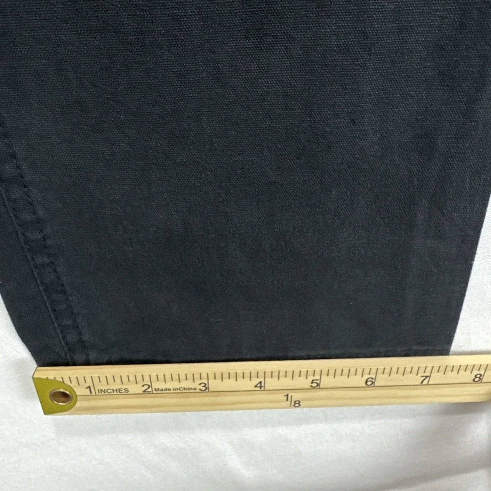 Von Dutch Jeans Mens Sz 30x32 Double Knee Patch Graphic Black Denim -NEW w/ Tag - Picture 8 of 13